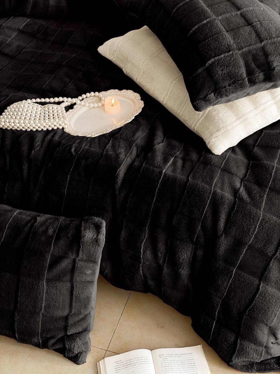 постельное белье комплект,комплект плед,комплект постельного белье евро,плюшевое одеяло, для дома