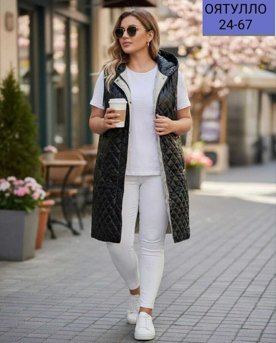 жилетка женская,жилет женский,демисезонная жилетка,удлиненный жилет,жилет