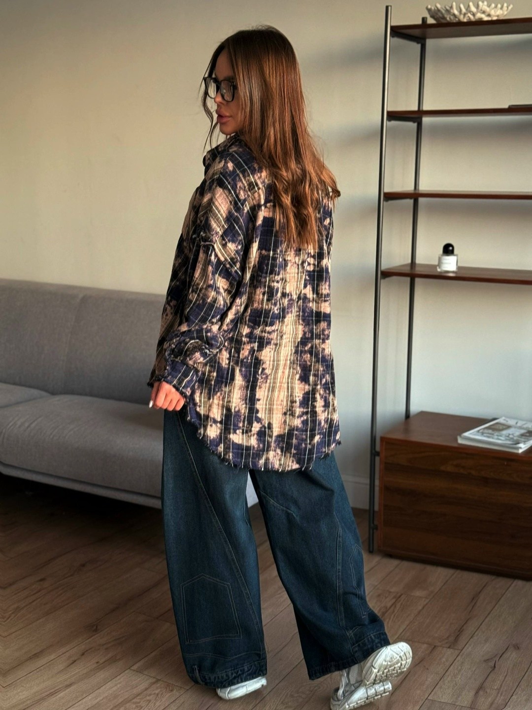 рубашка в клетку оверсайз kako govana,женская рубашка в клетку,женская кофта,женская рубашка,рубашка в клетку