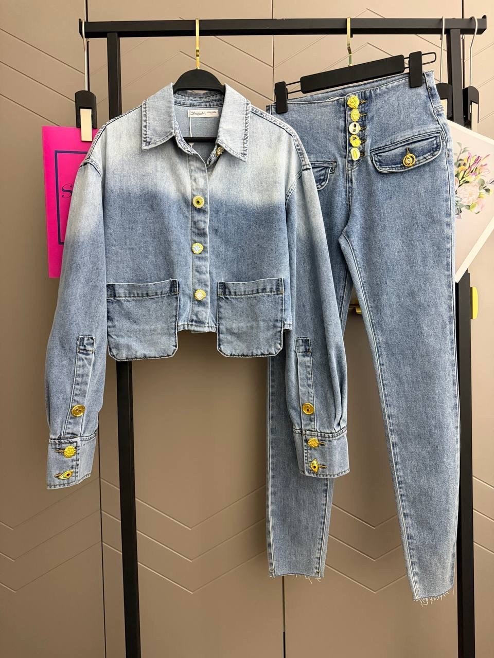 denim on denim matching skirt set blue fashion nova,джинсовая куртка,куртка джинсовая женская,костюм джинсовый женский,костюм джинсовый