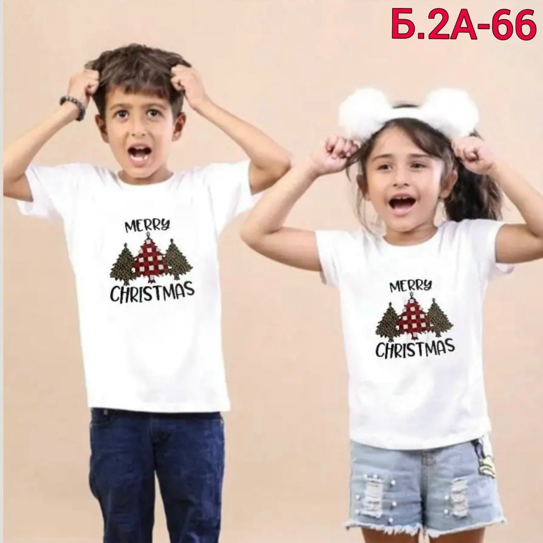 футболка детская однотонная,футболки детские,футболка детская violeta новогодняя-1 красный,футболка детская violeta новогодняя-1 красный 152,футболка детская kaftan "merry christmas" размер 30 (98-104