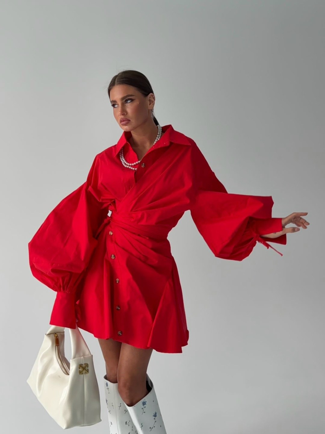 красное платье,платья стильные,женское платье