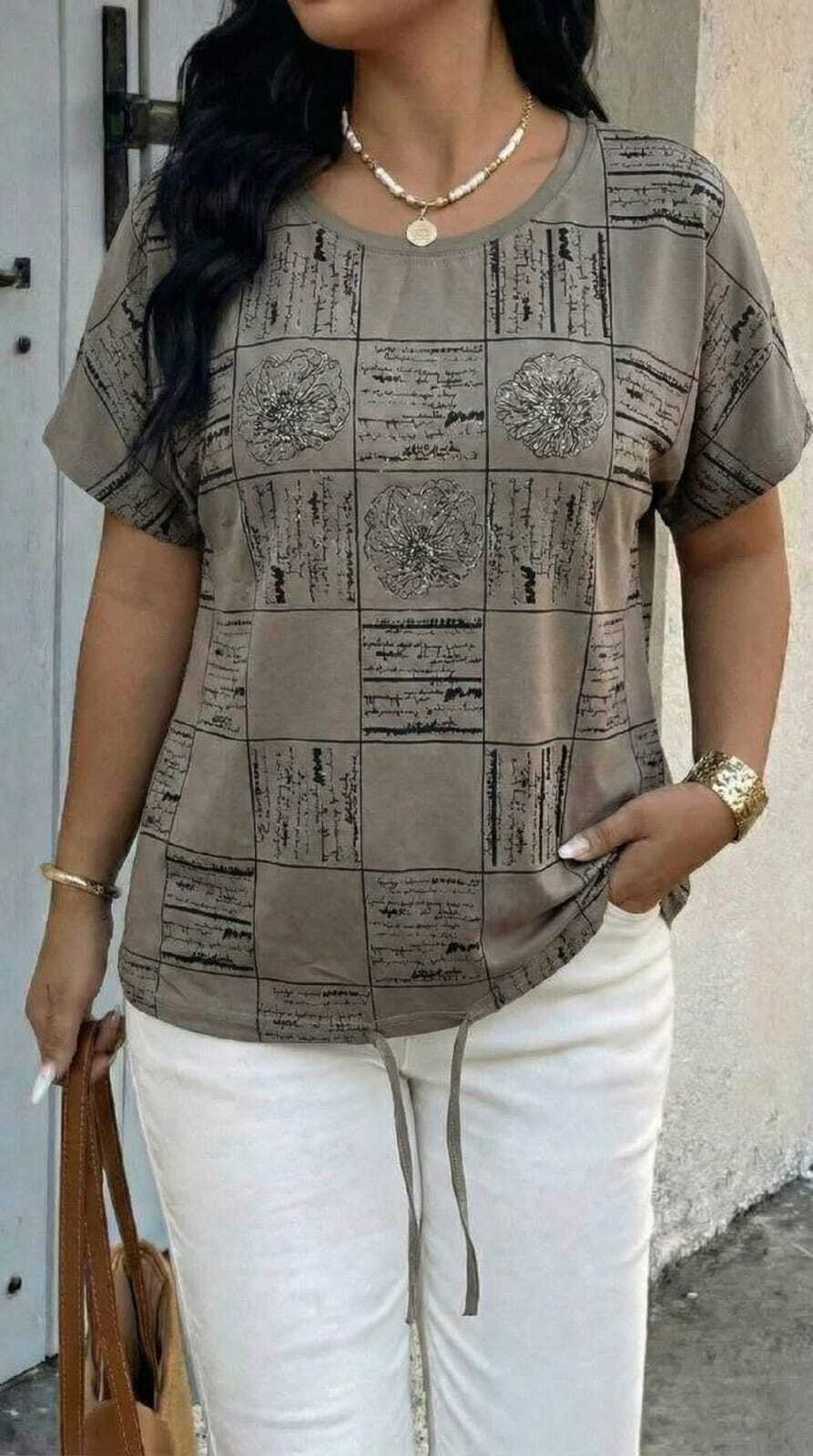 женская футболка,футболки женские больших размеров,летние женские футболки,голубая футболка,женские футболки с принтом