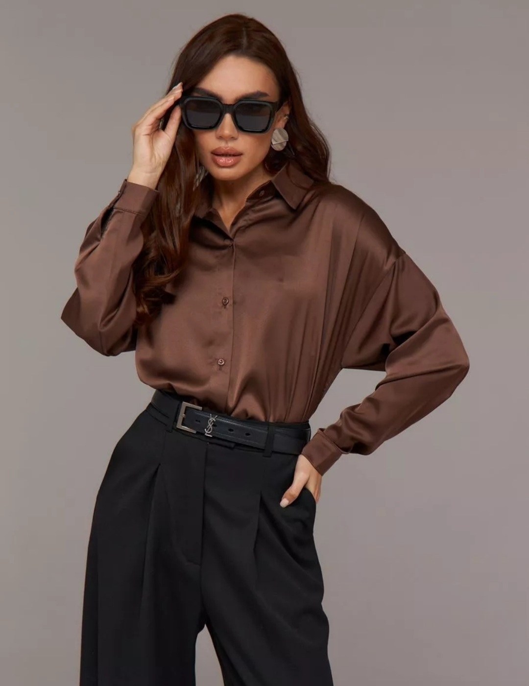 блузка шелковая нарядная,юбка плиссе,женская шелковая рубашка happyfox,плиссированная юбка,блузка женская