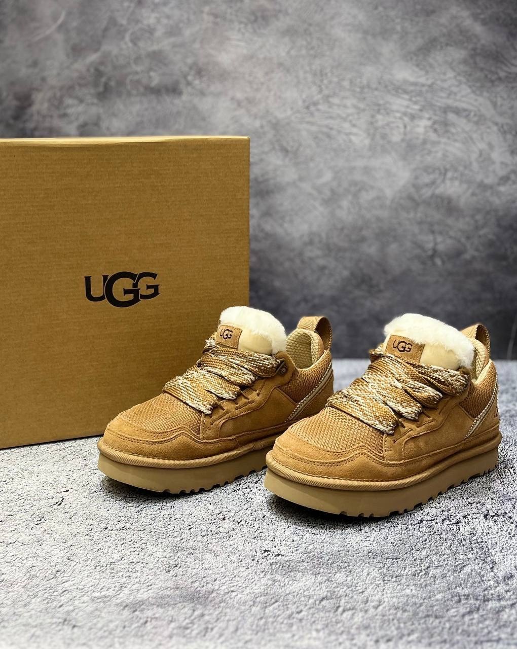 угги ugg женские neumel highmel кроссовки зимние,,кроссовки ugg,кроссовки угги женские,кроссовки ugg lowmel chestnut коричневый