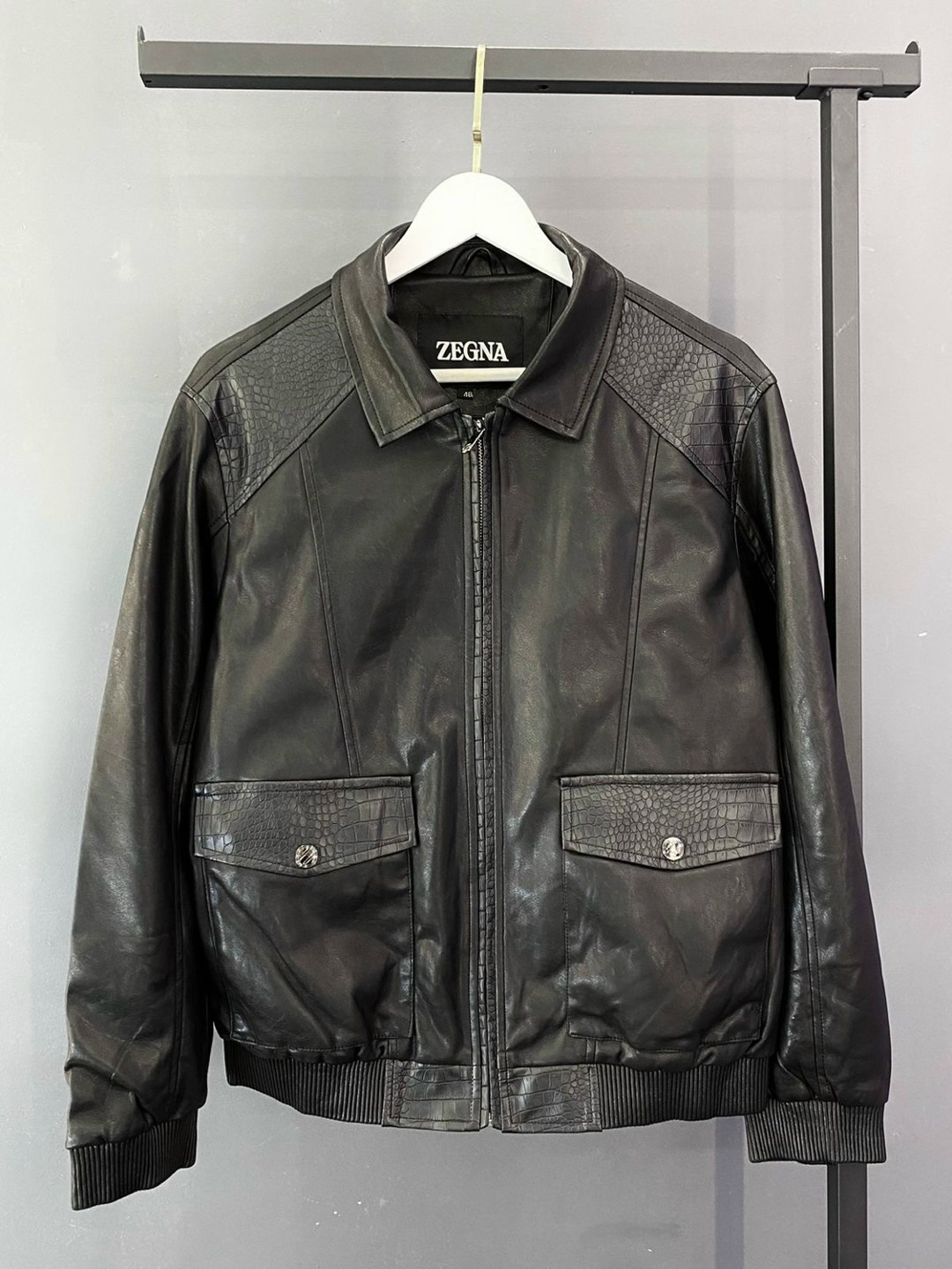 кожаная куртка мужская,кожаная куртка,кожаная куртка jp1880 черный,куртка zegna,куртка