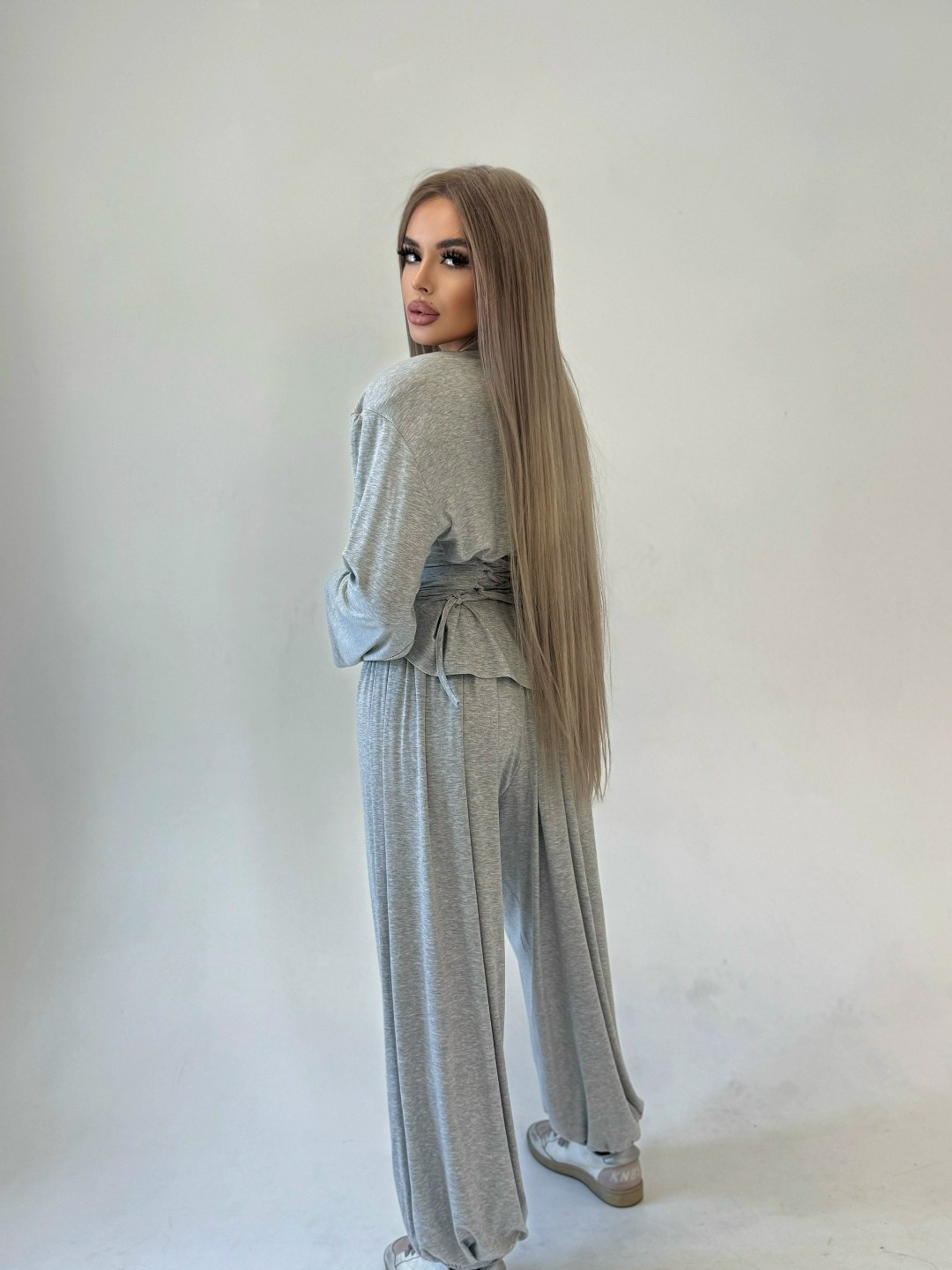 стильные костюмы,брючный костюм,костюм женский,костюм с брюками палаццо,спортивный костюм