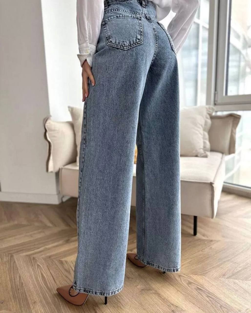 джинсы палаццо,женские джинсы,широкие джинсы,джинсы брюки,джинсы трубы женские