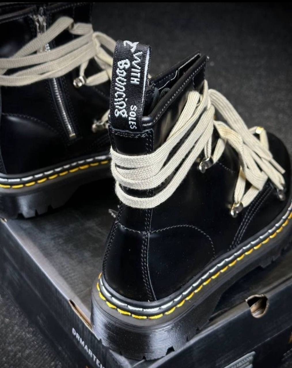 rick owens x dr. martens 1460,,rick owens dr martens,ботинки dr. martens,ботинки