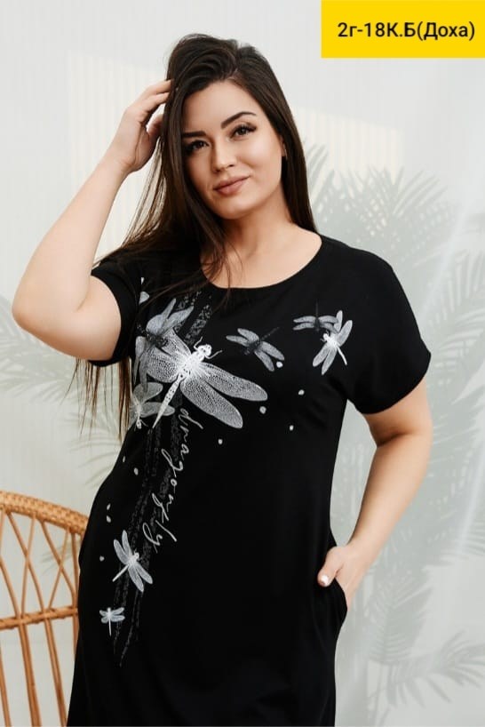 платье женское туника,женская туника,женское летнее платье из вискозы натали,черное платье женское,платье женское из вискозы