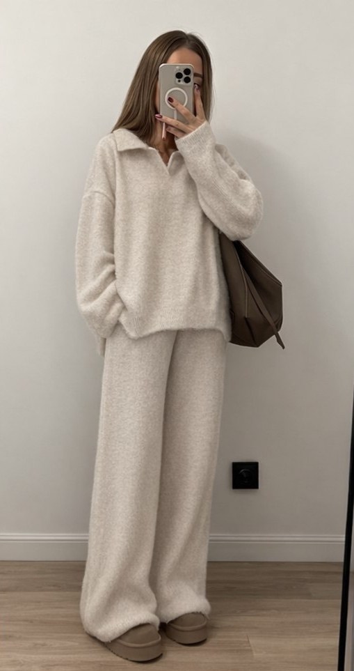 трикотажный вязаный костюм с брюками,трикотажный костюм,вязаные костюмы,костюм с брюками,костюм с брюками оверсайз