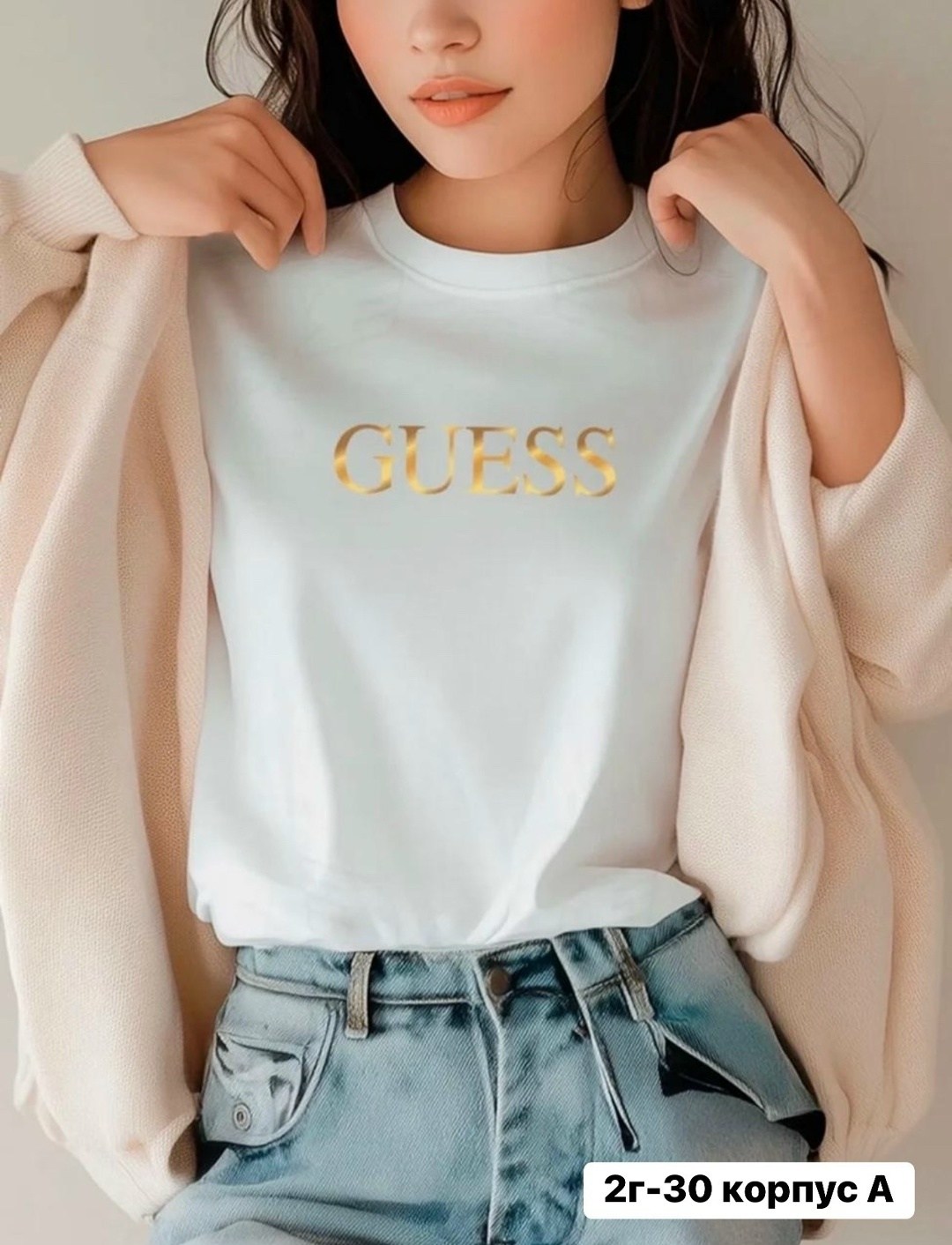 футболки женская,футболка с коротким рукавом guess,женские футболки guess,guess футболка,guess черный