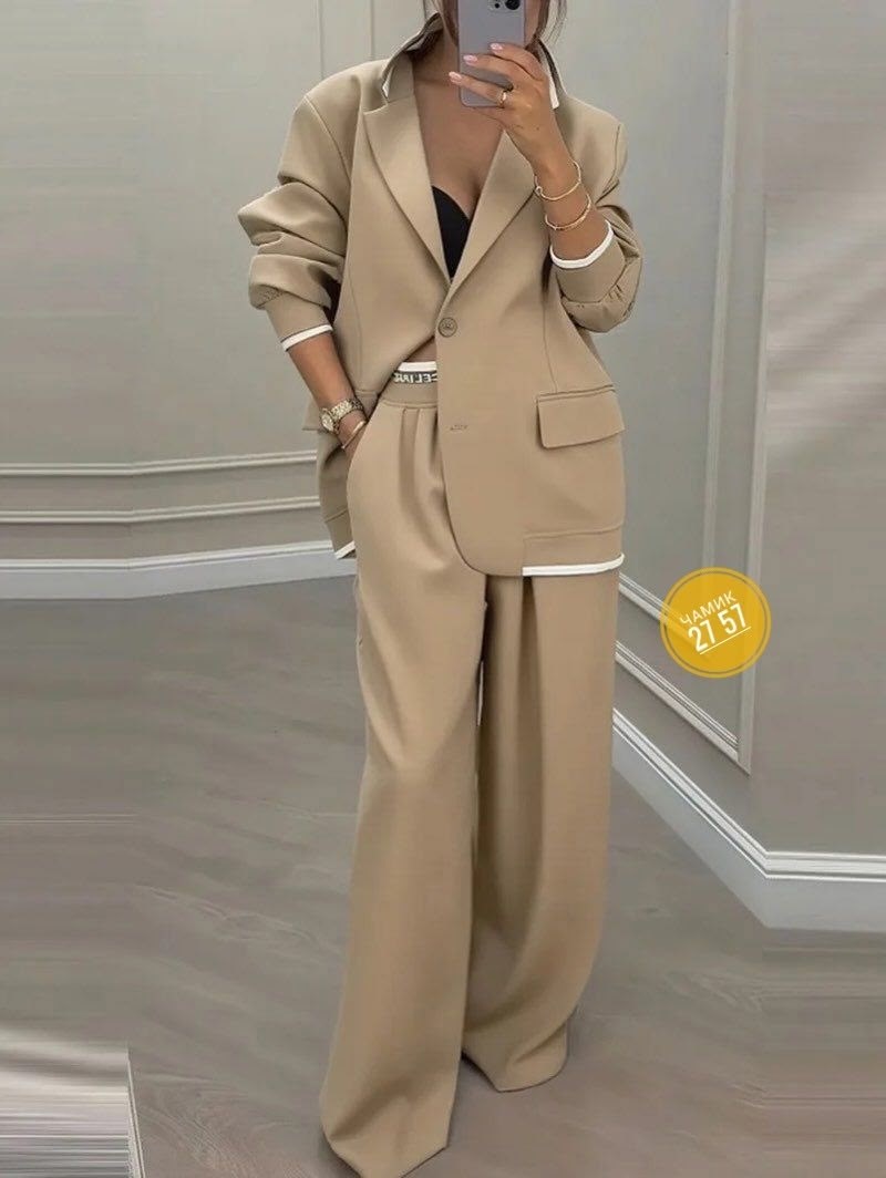 брючный костюм женский,брючный костюм,бежевый брючный костюм,женский классический брючный костюм,классический брючный костюм