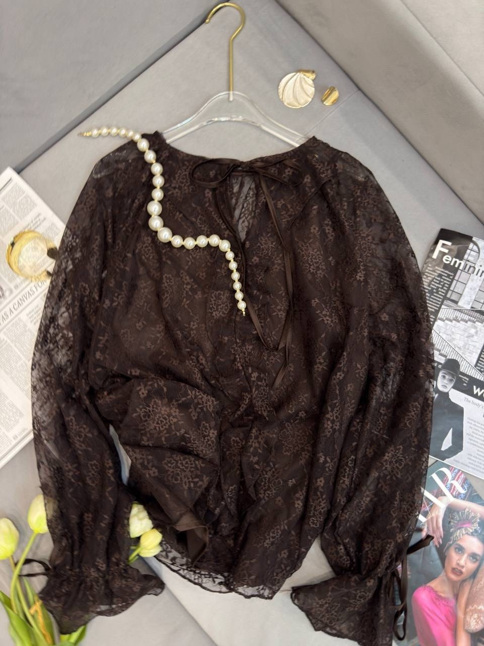 женская блузка,женская блуза,стильная блузка,блузка с оборками,блуза