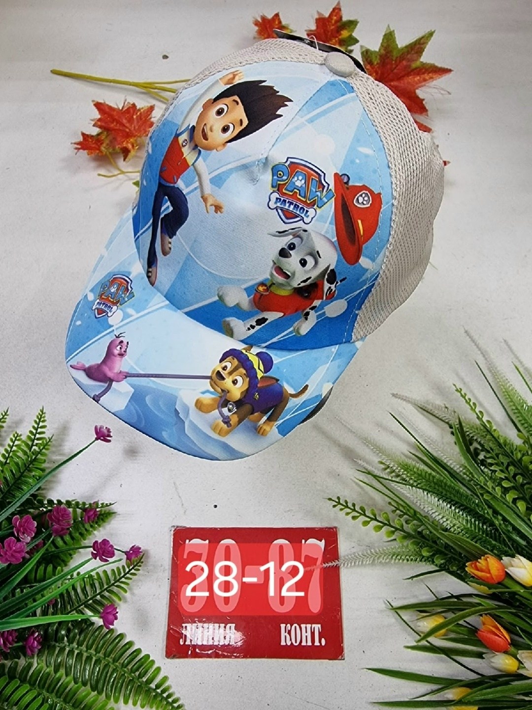 кепка сетка,бейсболка paw patrol щенячий патруль,кепка для мальчика,шапка для детей,кепка детская