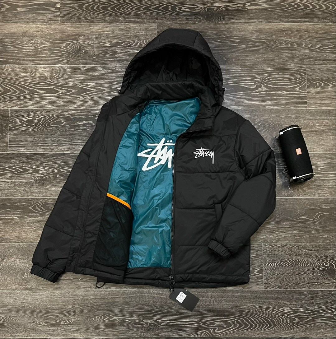 куртка мужскaя демисезонная,пуховик stussy micro ripstop down parka,зимняя куртка,куртка stussy,демисезонная куртка