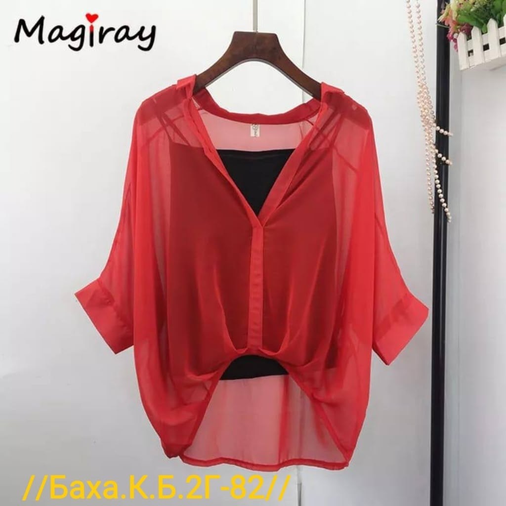 шифоновая блуза,ткань для блузки,шифоновая рубашка,шифоновая 2-ка блузка с рукавом летучая мышь,блузки из шифона