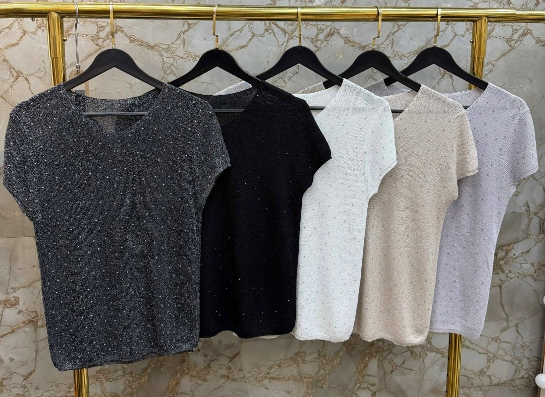 футболка женская,футболка с люрекс,туника люрексом,кофточка с люрексом,кофта с бусинами