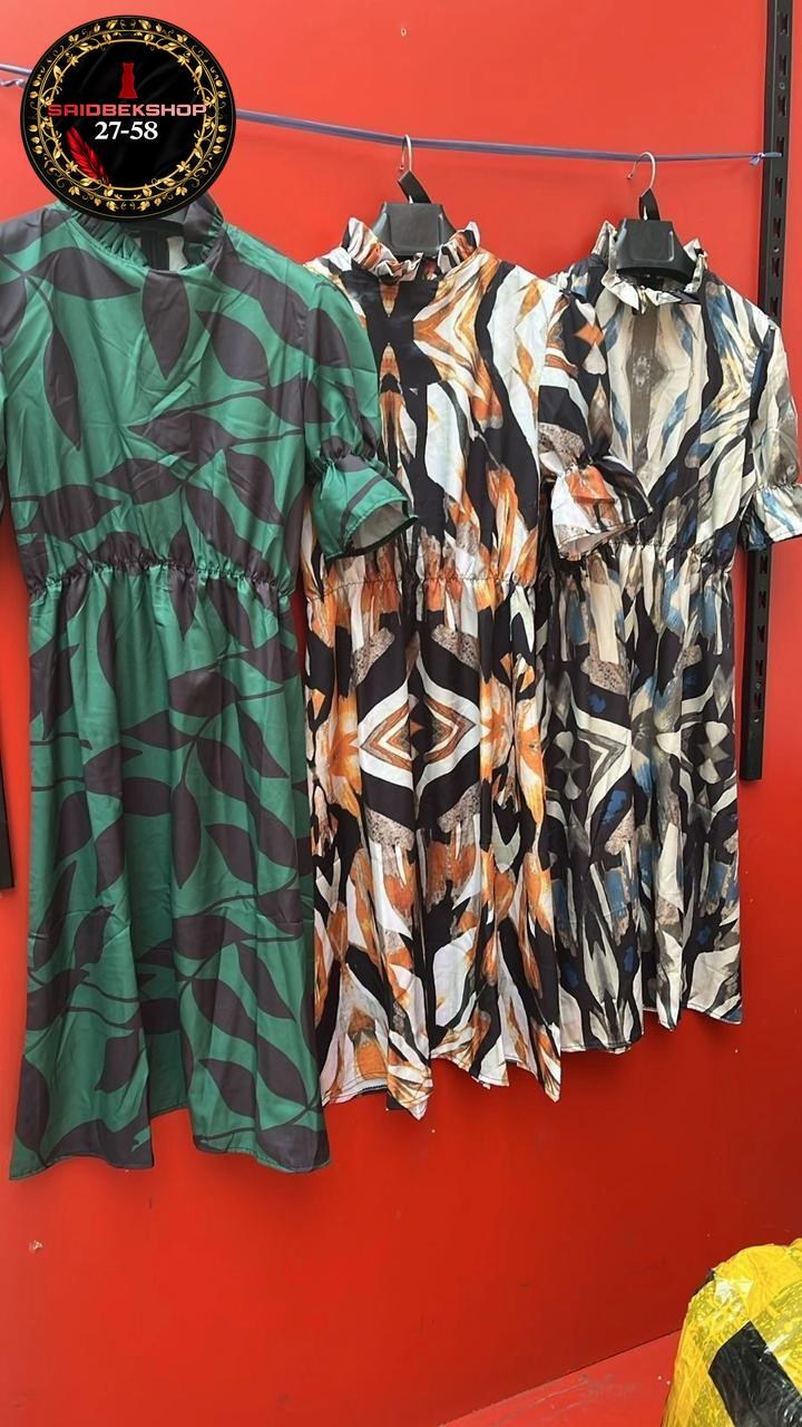 женское платье с принтом,женское платье,летнее платье женское,платье,платье средней длины