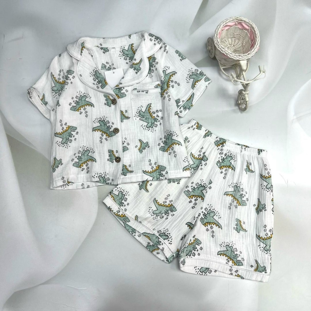 пижама муслин,детская пижама,пижам,хлопковая пижама,пижама для малыша