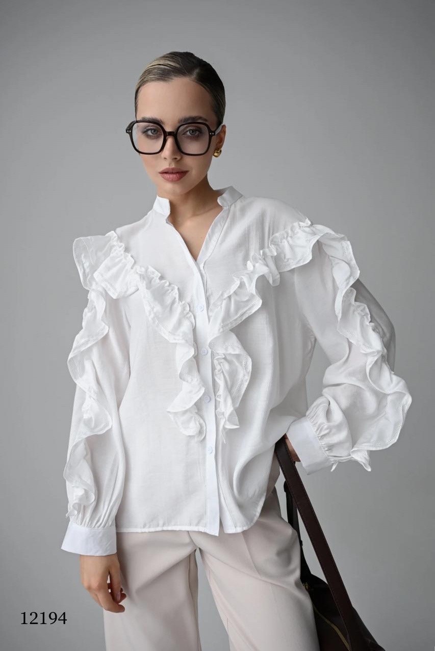 блузка с рюшами,элегантная блузка,блузка женская,женская рубашка,женская блуза