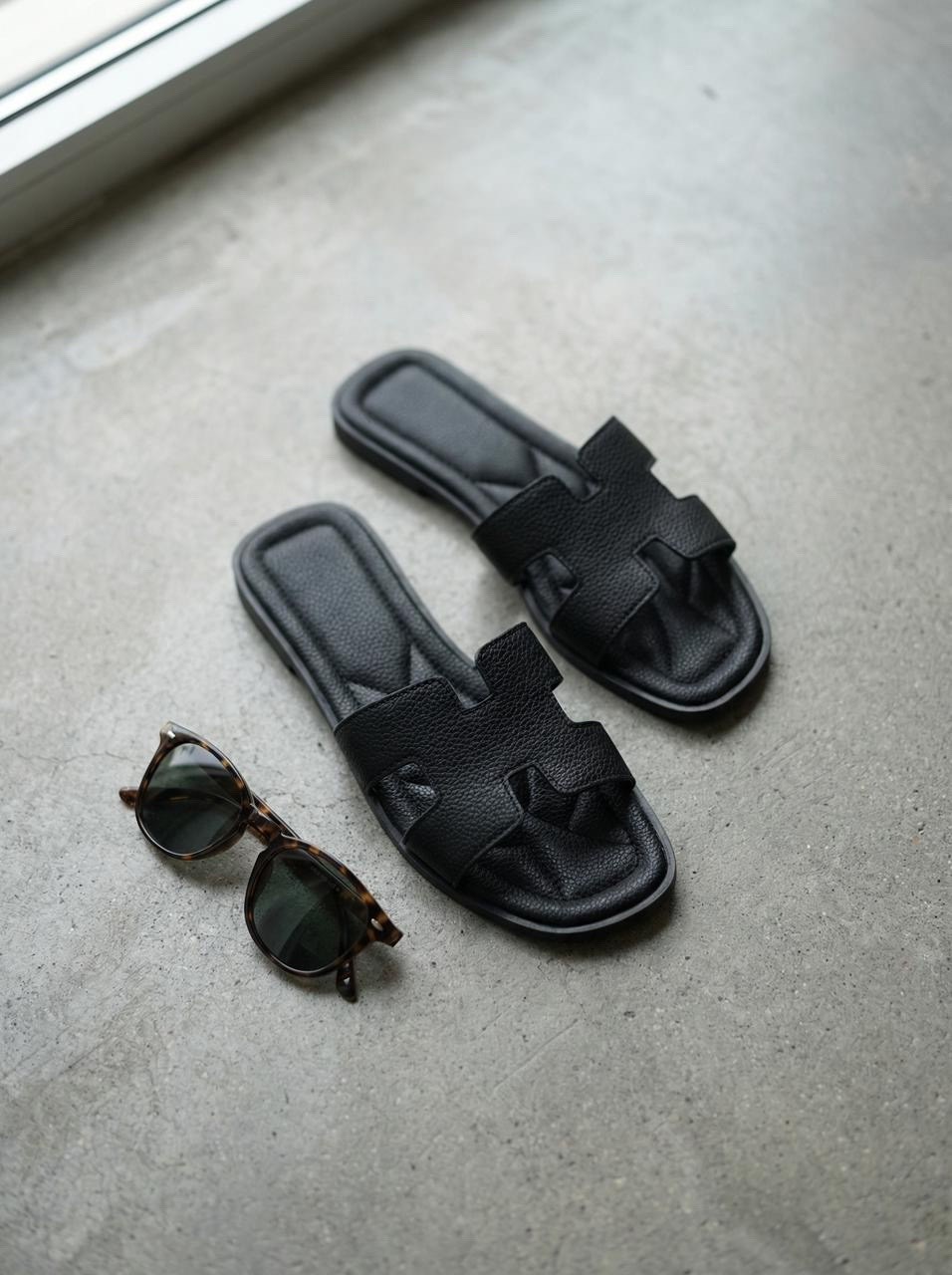 шлепанцы гермес черные,шлепки гермес черные мужские,кожаные шлепанцы,шлепки hermes женские,шлепки эрмес черные