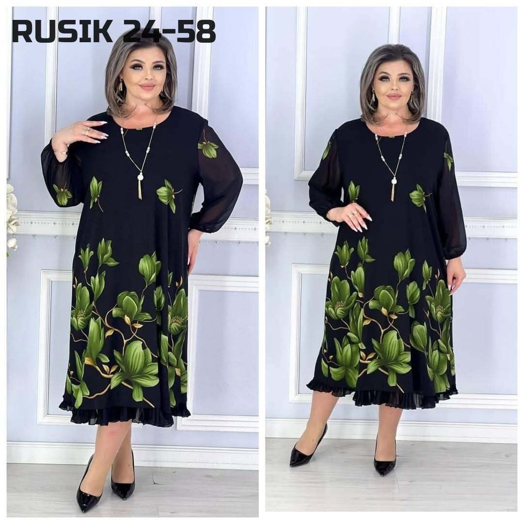 шифоновое платье большие размеры,платье больших размеров,платье "марианна 2" с ярким цветочным принтом,платье шифоновое,платье женское больших размеров нарядное вечернее elegant