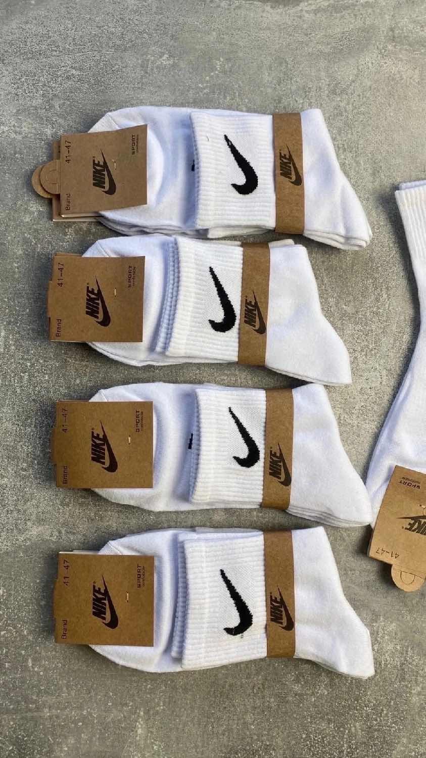 комплект носков nike,носки nike мужские,носки найк женские высокие,носки упаковка 10 пар,носки высокие nike набор мужских носков