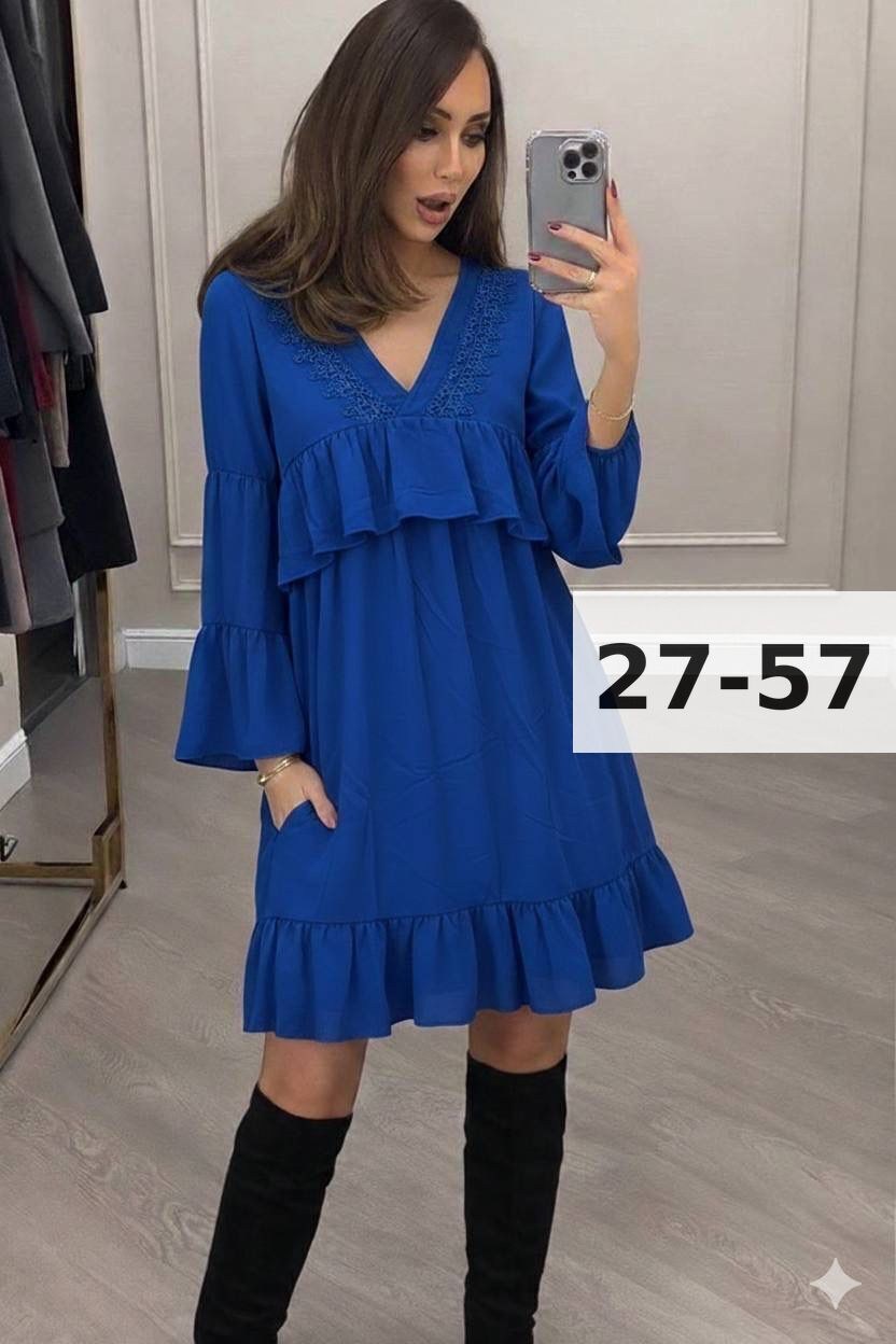 платье женское,платье,платье женское синее,свободное платье,платье сарафан женский