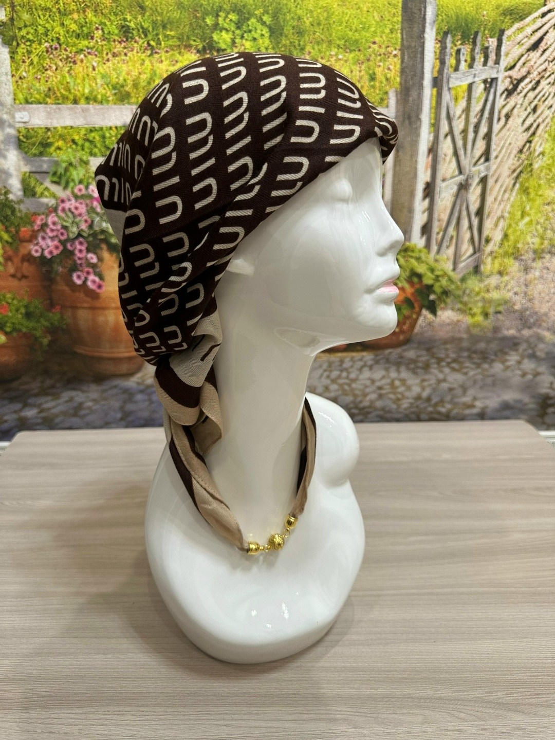 головной убор,химона головной убор,платки женские,шапка для женщин,платок на голове