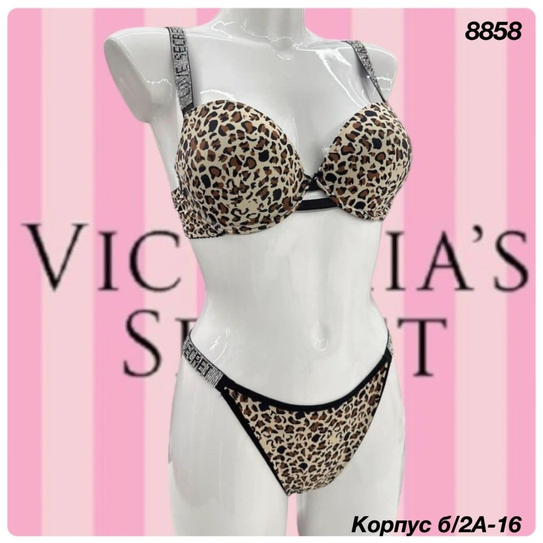 виктория сикрет леопардовый комплект,комплект нижнего белья,женское нижнее белье комплект,комплект нижнего белья со стразами пуш ап victoria's secret,комплект нижнего белья со стразами victoria's secr