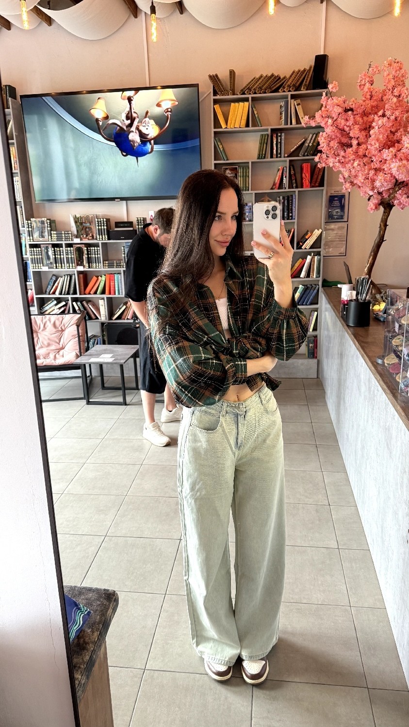 рубашка в клетку оверсайз теплая,рубашка женская в клетку оверсайз,рубашка оверсайз клетчатая,рубашка оверсайз удлиненная в клетку annemore,оверсайз стиль