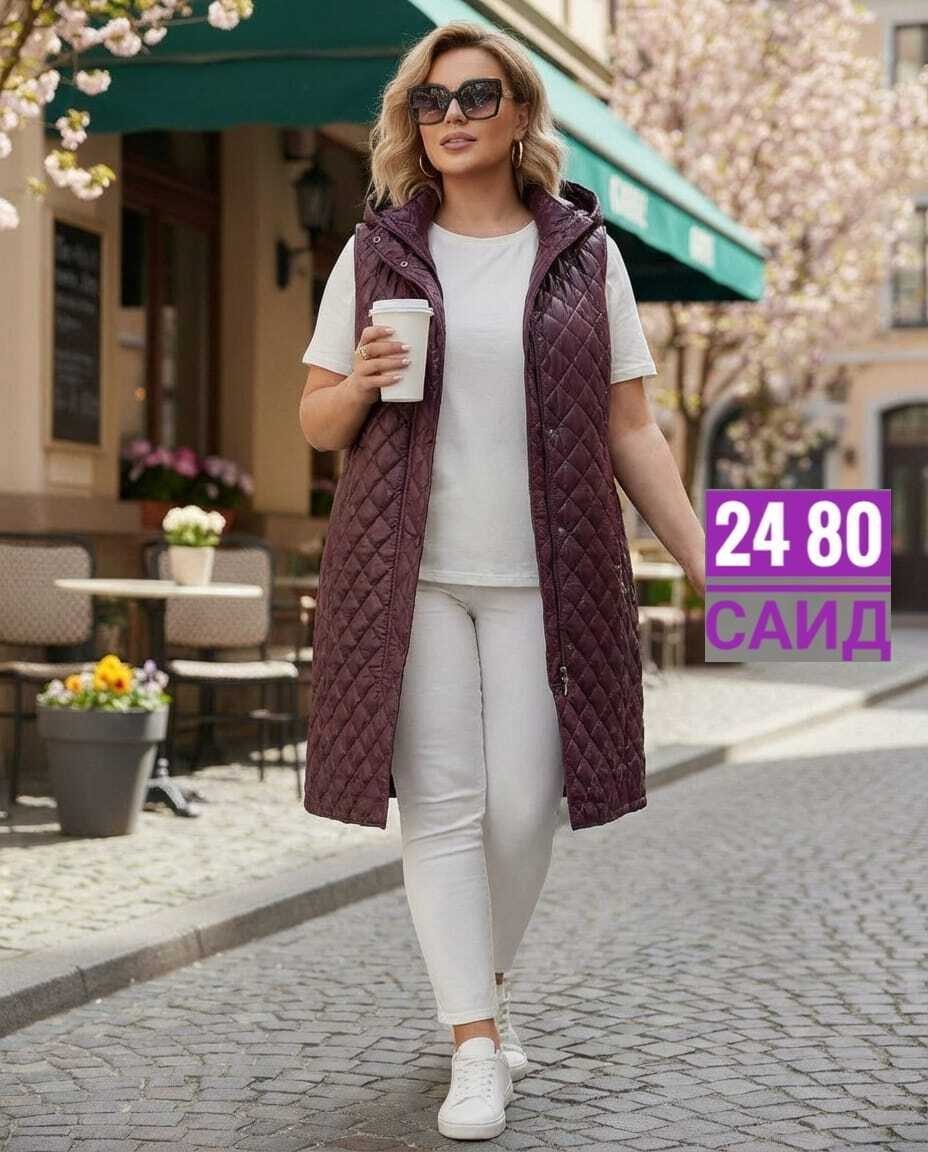 жилетка женская,женская жилетка больших размеров,жилет утепленный женский,жилет женский,жилет на синтепоне