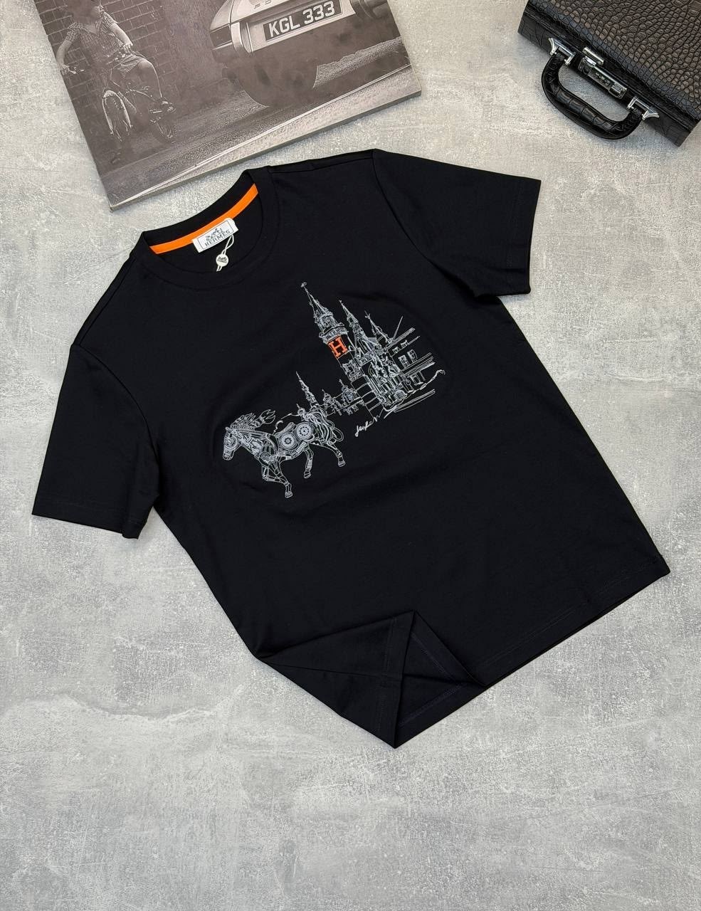 футболка гермес,футболка,футболка мужская,футболки брендовые,футболки для мужчин