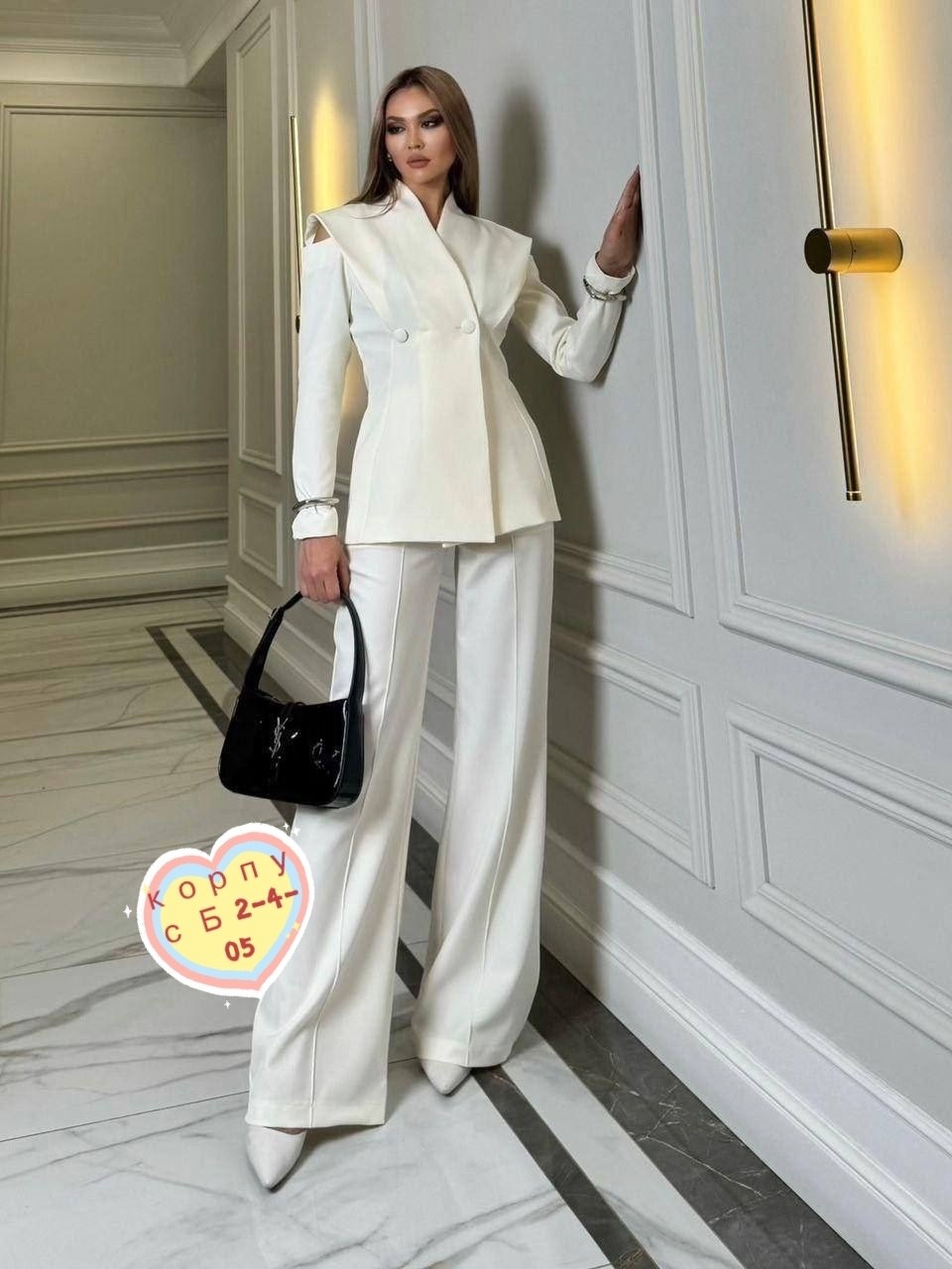брючный костюм женский,костюм брючный,белый костюм,костюм,костюм женский классический