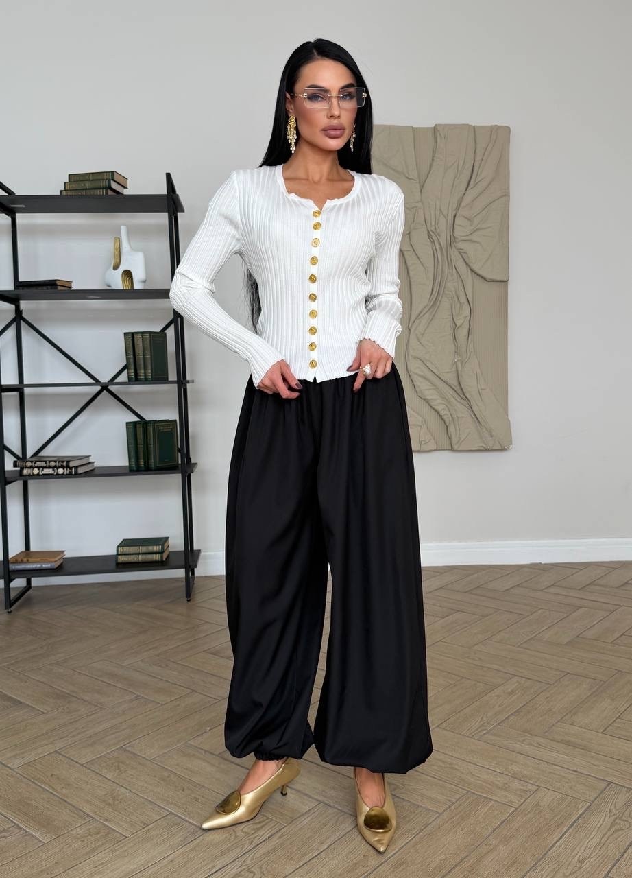 брюки классические,брюки палаццо,широкие брюки,трикотажный джемпер,женская кофта