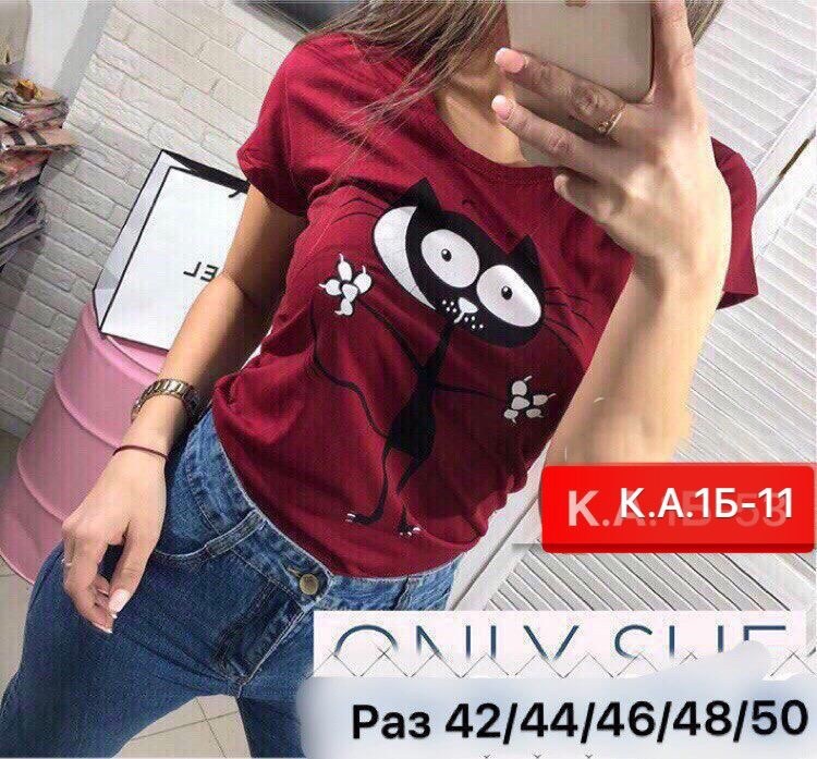 футболки женская,футболка женская с рисунком, кофта с котиками,футболки и топы,футболка