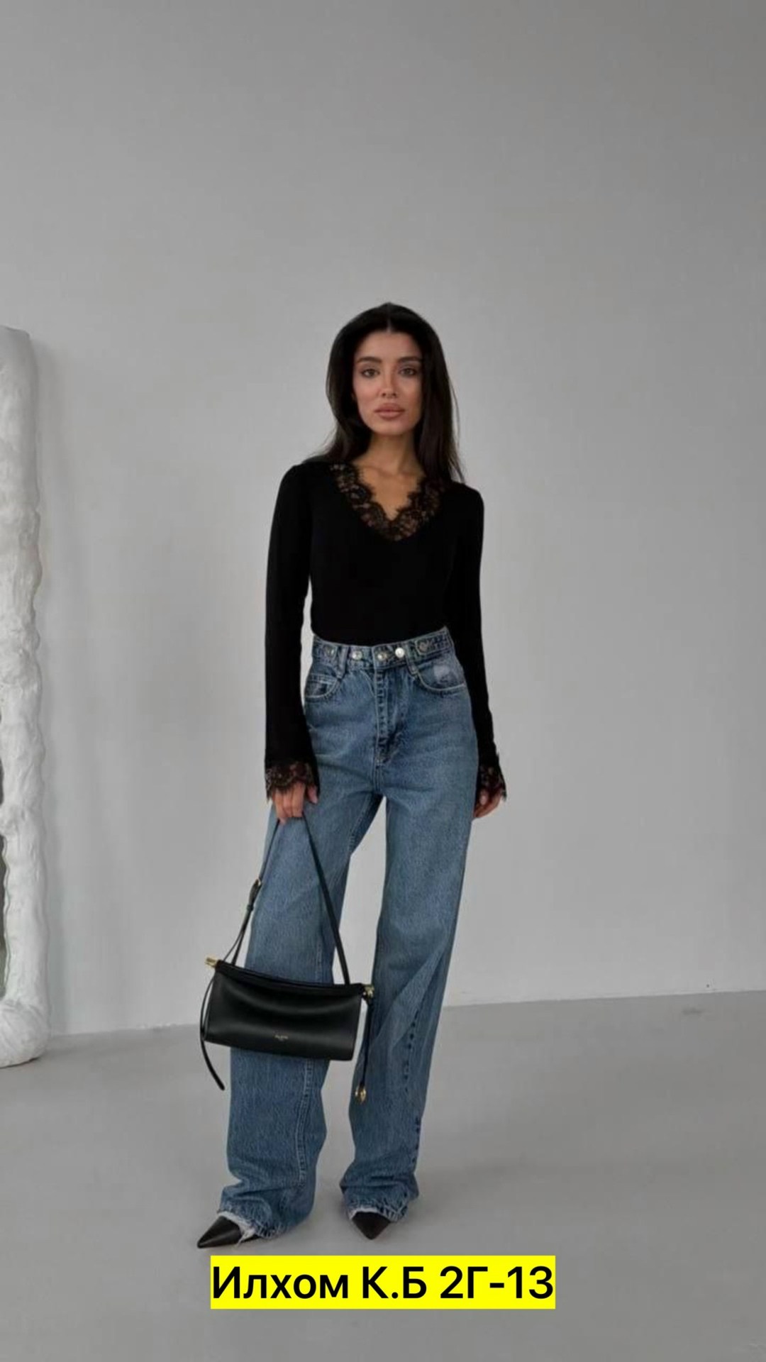 лонгслив с кружевом женский,блузы,блузки,черный облегающий топ в рубчик с v-образным вырезом с кружевной отделкой,одежда модная