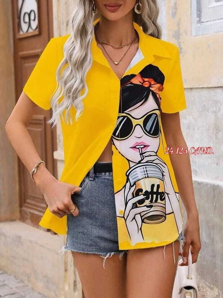 летние рубашки женские,женская модная рубашка,блузка женская модная,рубашка с принтом,рубашка женская