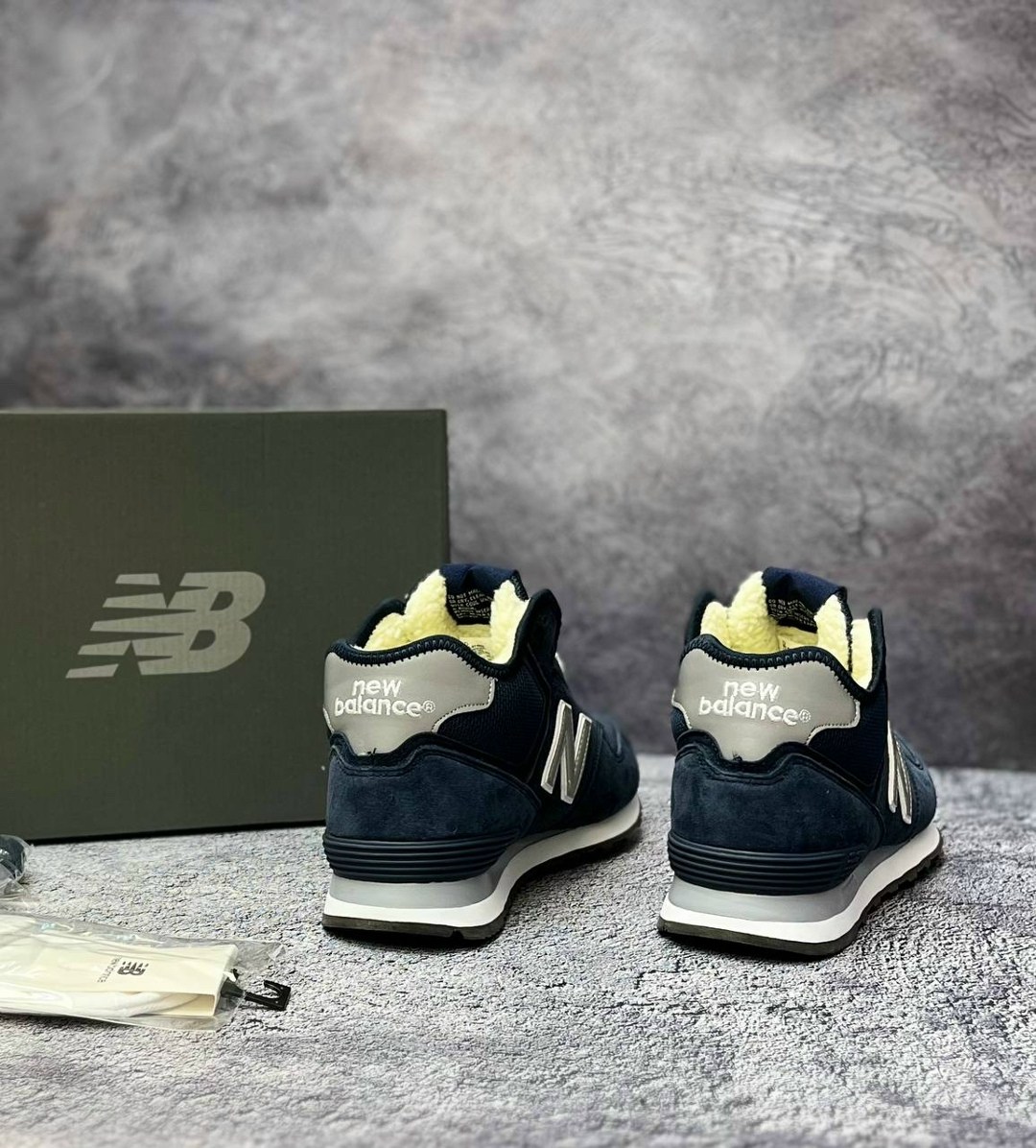 кроссовки зимние new balance 574,кроссовки зимние высокие new balance 574,кроссовки new balance 574,кроссовки new balance 574 mid blue grey с мехом,кроссовки нью бэланс 574 зимние