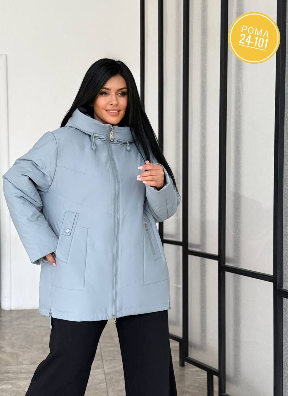 куртка женская демисезонная,куртка женская,демисезонная куртка,куртка женская голубая,женская куртка большого размера