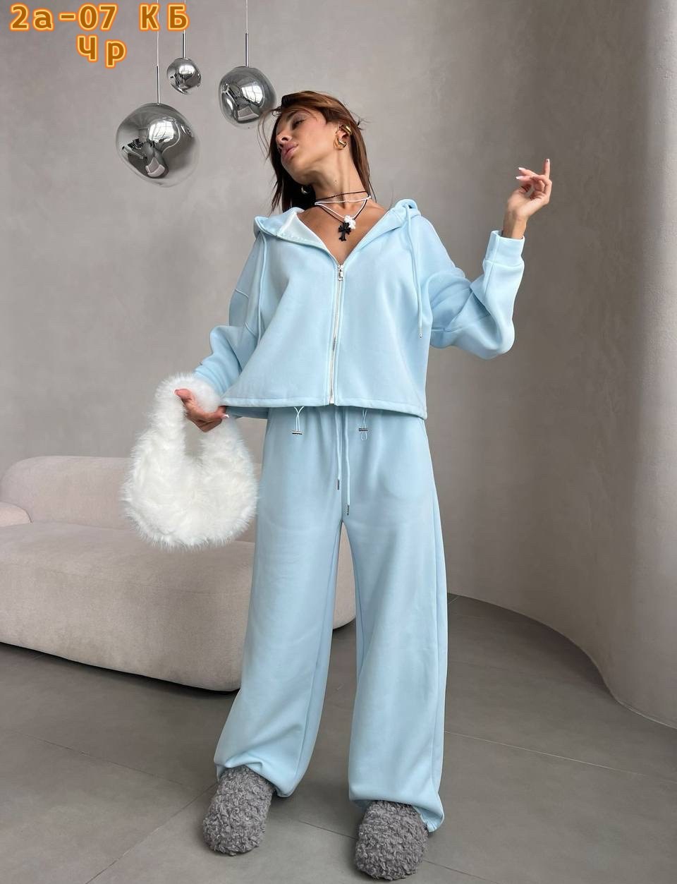 костюм спортивный на молнии с кулиской konst&kris 255151756,спортивный костюм женский,костюм спортивный,костюм спортивный на молнии с кулиской konst&kris цвет графит серый,женский костюм