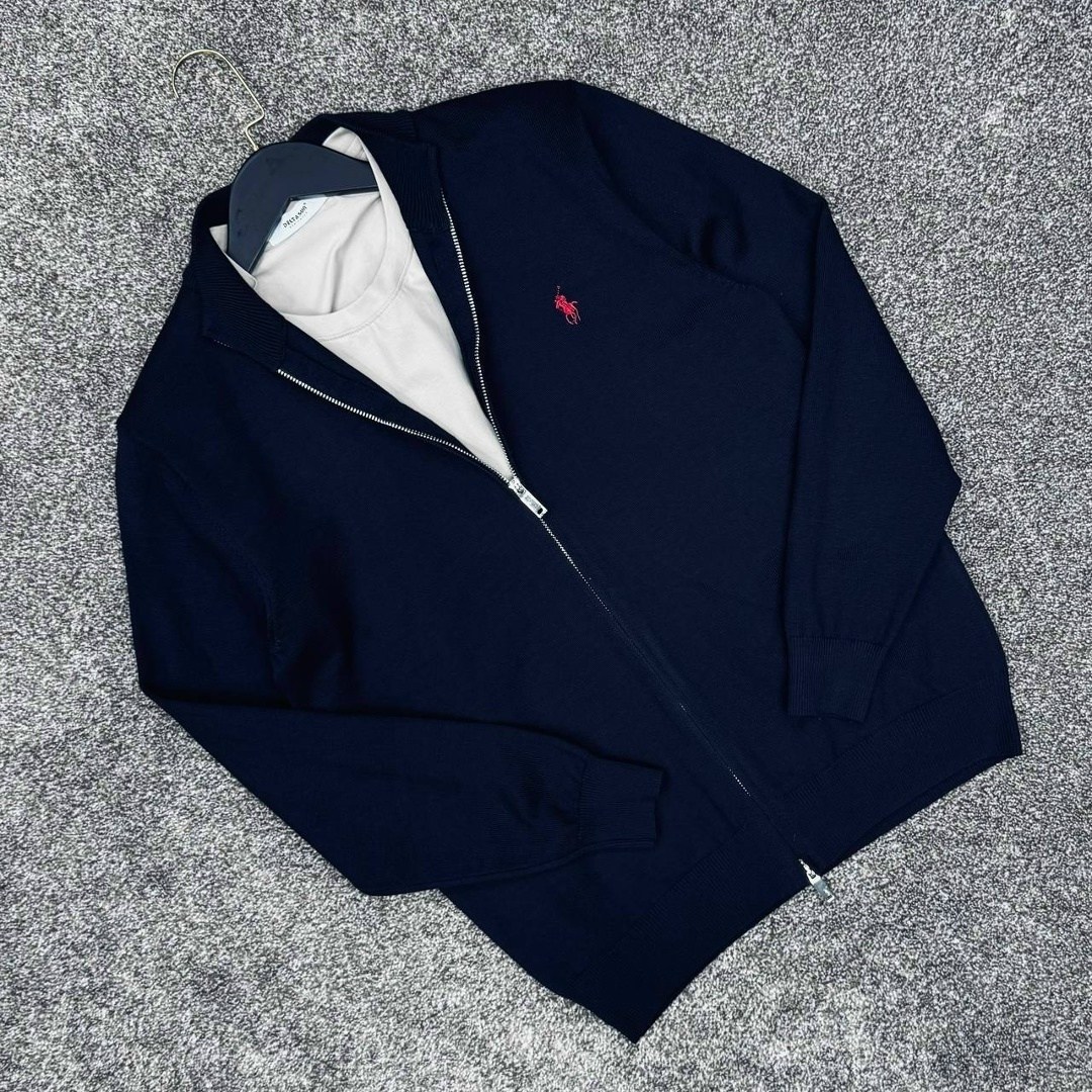 джемпер polo ralph lauren,polo ralph lauren кофта,кардиган polo ralph lauren,polo ralph lauren вязаный кардиган-свитер на молнии,серый мужской кардиган polo ralph lauren