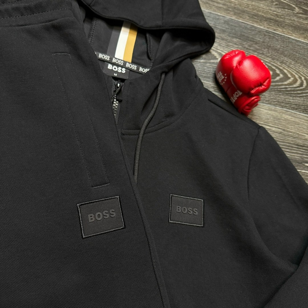 толстовка hugo boss,boss hugo boss,худи boss,толстовка boss цвет черный,спортивный костюм boss