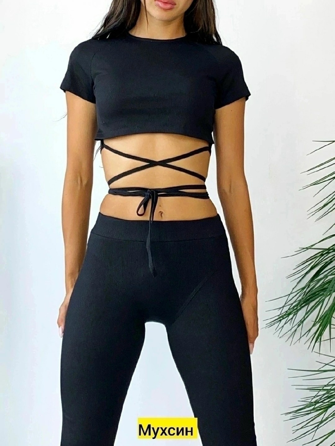 легинсы женские,женские леггинсы,леггинсы спортивные женские,костюм женский лапша весна для фитнеса в рубчик с лосинами linucce,лосины спортивные