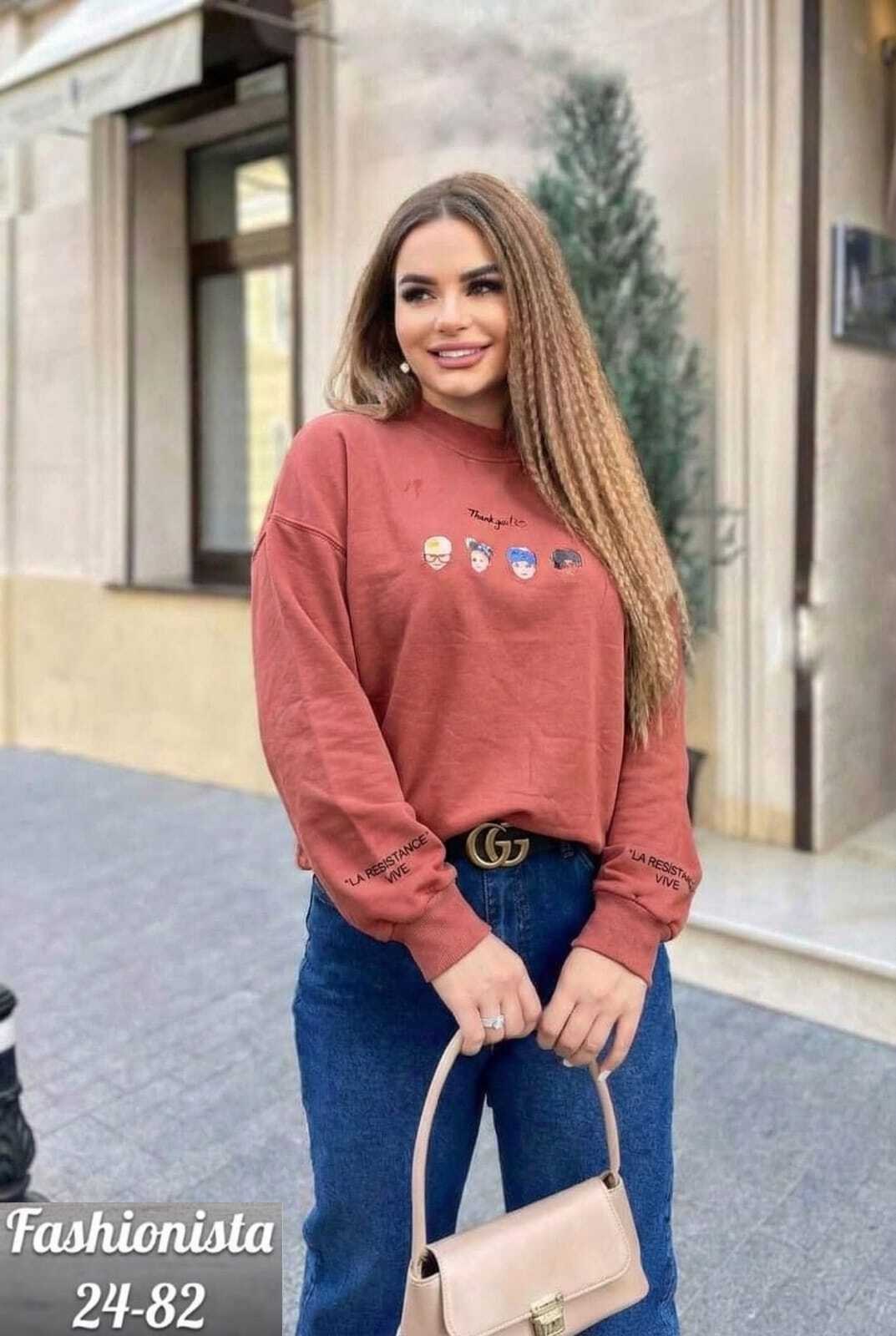 свитшот женская,комплект свитшот,свитшот базовый,женские кофты,свитшот свободного кроя