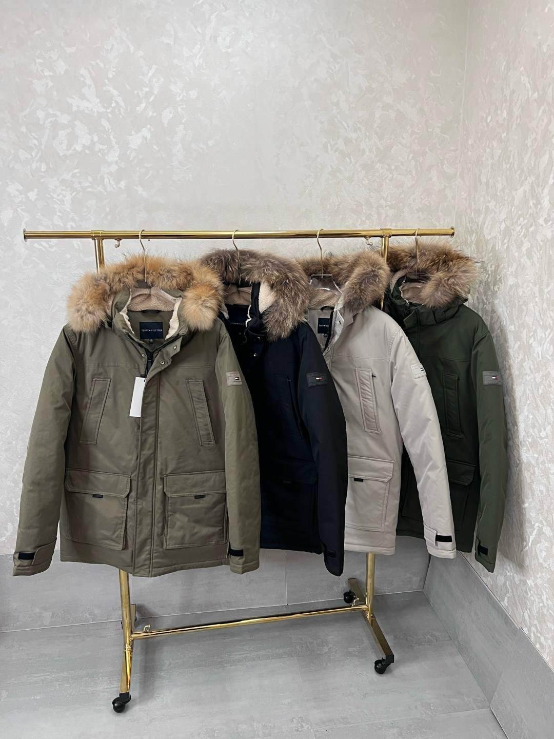 куртка зимняя мужская удлиненная с мехом хаки цвета 2159-1kh,куртка мужская парка,мужская зимняя куртка,зимняя куртка мужская "аляска",зимняя куртка
