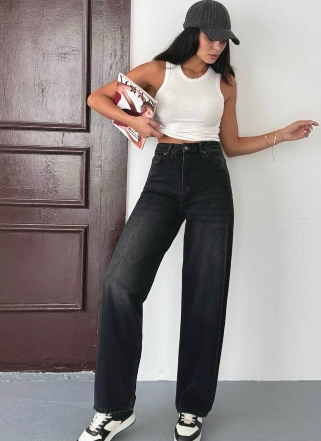 джинсы трубы широкие с высокой посадкой,широкие джинсы,широкие джинсы трубы с высокой посадкой lemibrend,джинсы брюки,джинсы широкие трубы