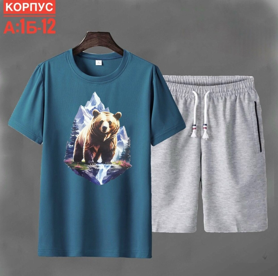 ,костюм для мужчин,комплекты одежды,костюм с шортам