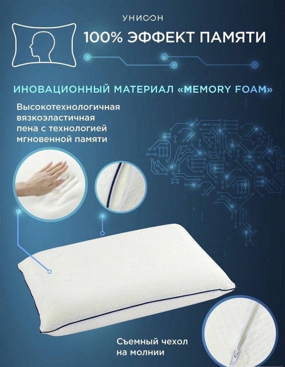 ортопедическая подушка,ортопедическая подушка ambesonne для сна с,подушка ортопедическая ambesonne memory foam,анатомическая подушка ambesonne,подушки ортопедические ambesonne 60х40